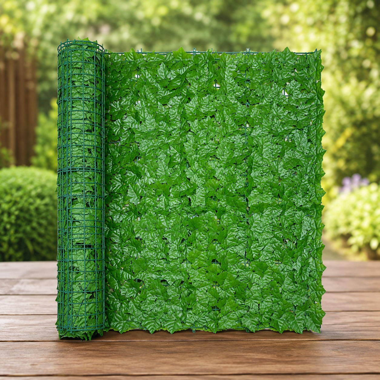 Artificial Leaf Fence Panel for Garden, Balcony, and Privacy Screen