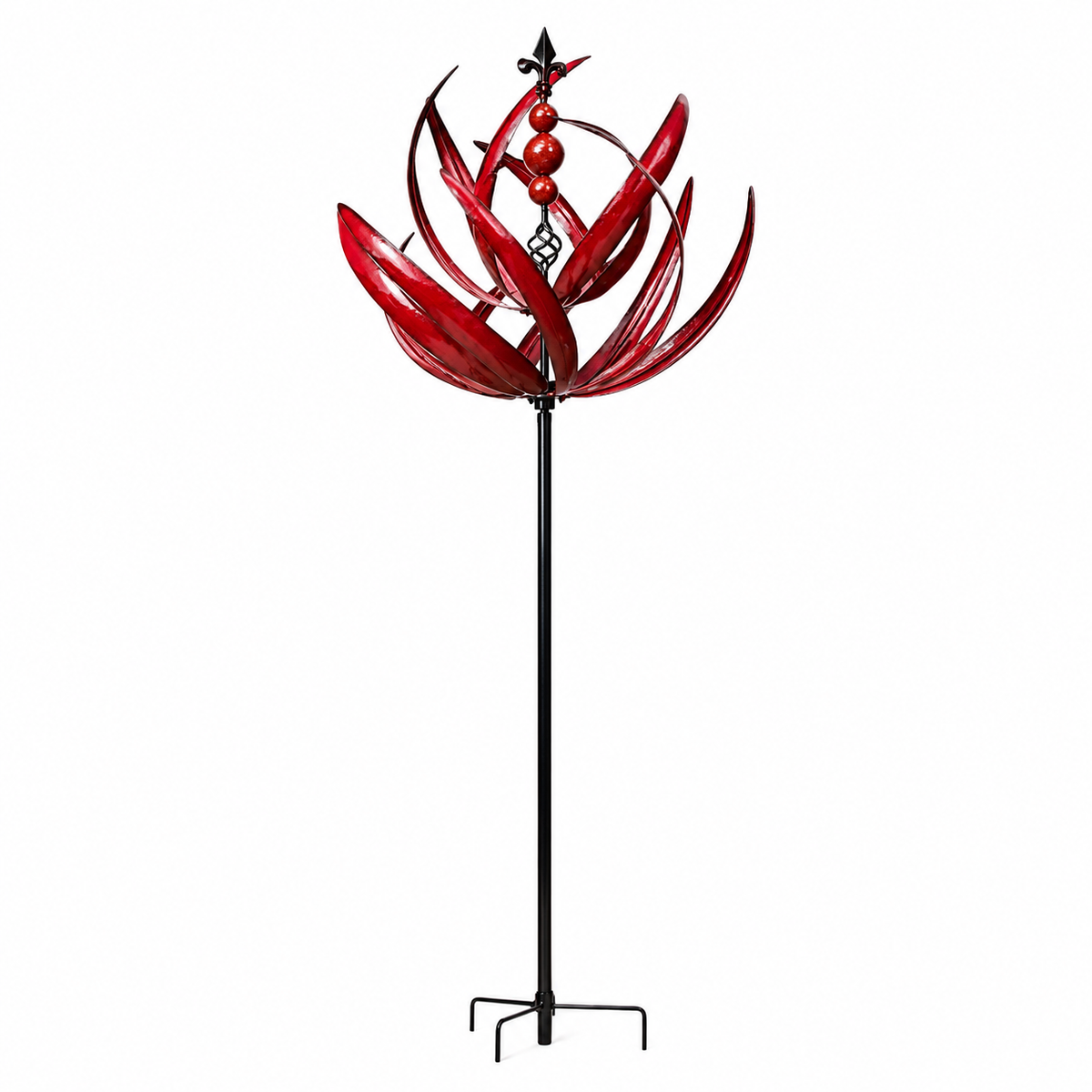Metal Wind Spinner - 3D Kinetic Sculpture for Yard and Garden