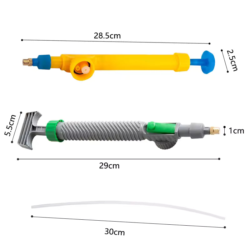 Manual High-Pressure Garden Sprayer Pump – Fits Standard PET Bottles