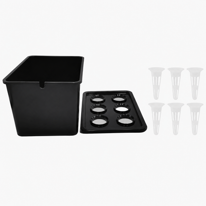 Indoor Hydroponic Grower Kit with Self-Watering Planting Containers