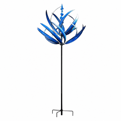 Metal Wind Spinner - 3D Kinetic Sculpture for Yard and Garden