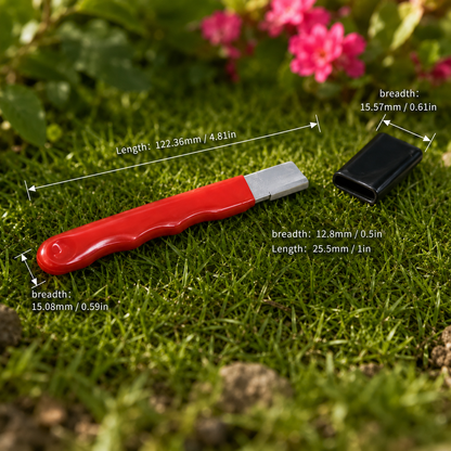 Stainless Steel Pruning Shears for Branches, Fruit Trees and Flowers - Red