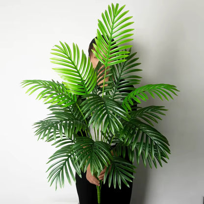 Large Artificial Palm Tree Indoor Outdoor Fake Plant Tropical Decor 90-120cm
