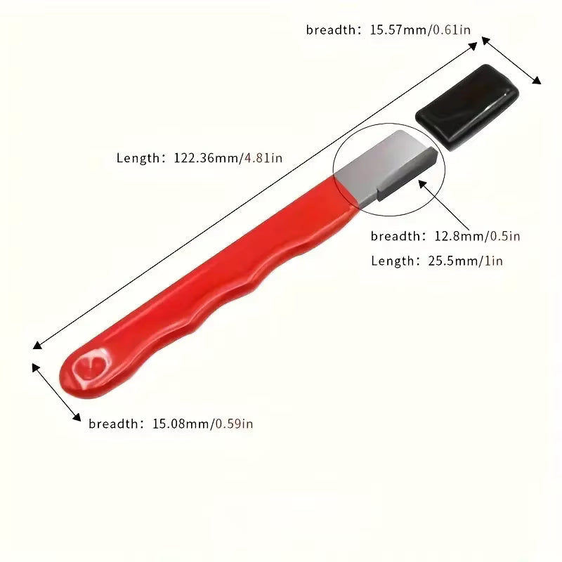 Stainless Steel Pruning Shears for Branches, Fruit Trees and Flowers - Red