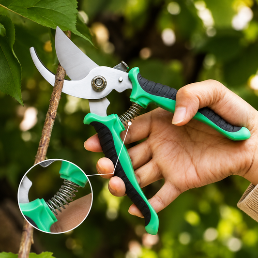Stainless Steel Pruning Shears for Branches, Fruit Trees and Flowers