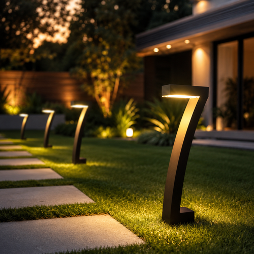 Solar Garden Path Light IP65 Waterproof - Lawn Spotlight