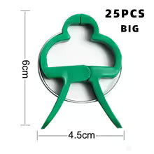 Reusable Plant Support Clips for Vines, Flowers and Seedlings - 25 Pack