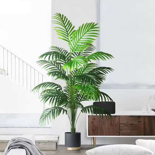 Large Artificial Palm Tree Indoor Outdoor Fake Plant Tropical Decor 90-120cm
