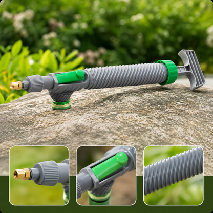 Manual High-Pressure Garden Sprayer Pump – Fits Standard PET Bottles