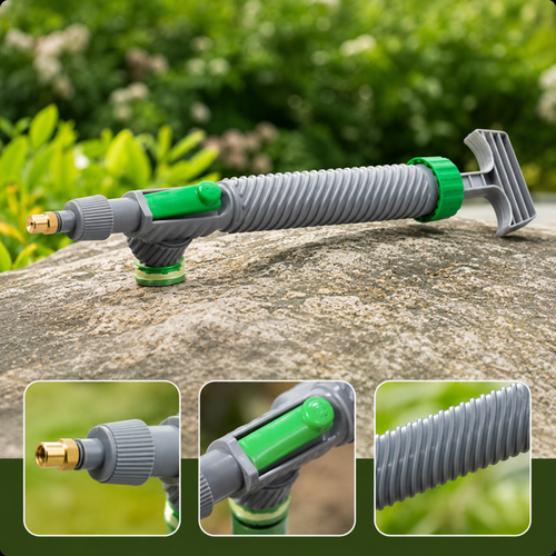 Manual High-Pressure Garden Sprayer Pump – Fits Standard PET Bottles